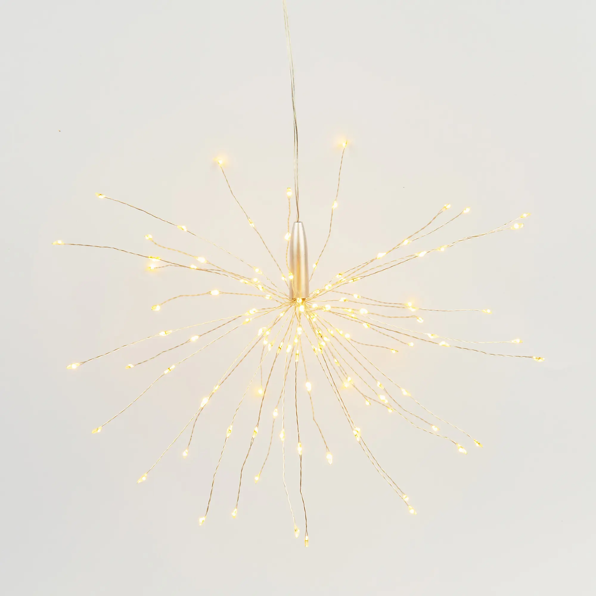 Изображение товара Светящаяся электрическая фигура Uld-h3030-150/dta/3aa/rc warm white ip20 fireworks универсальная Uniel h 17 см бесцветный/прозрачный