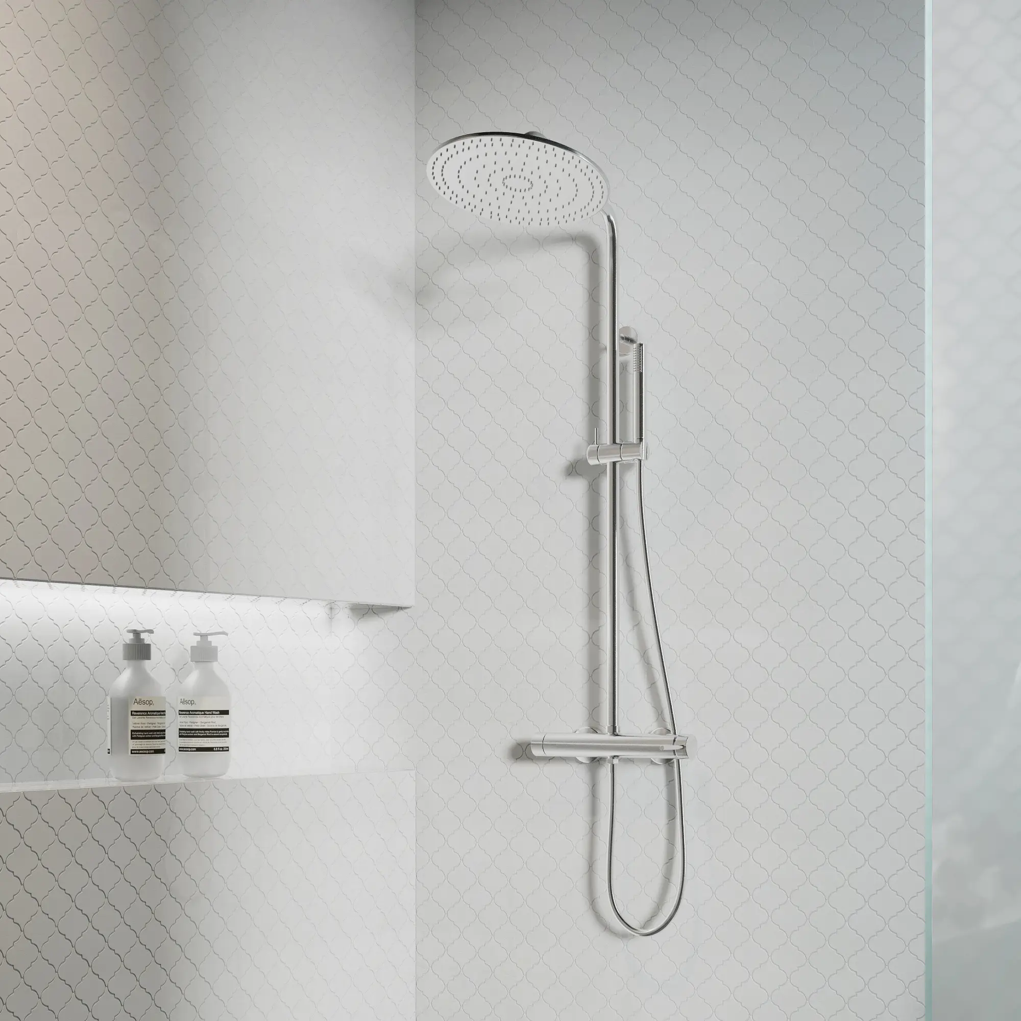 Изображение товара Мозаика керамическая Artens Antik 24.1x24.9 см цвет белый