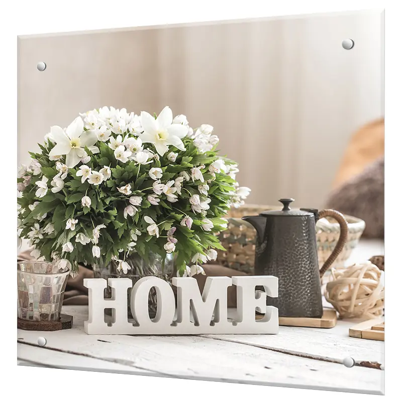 Изображение товара Защитный экран Borntoprint home 60x55 см из закаленного стекла для кухни