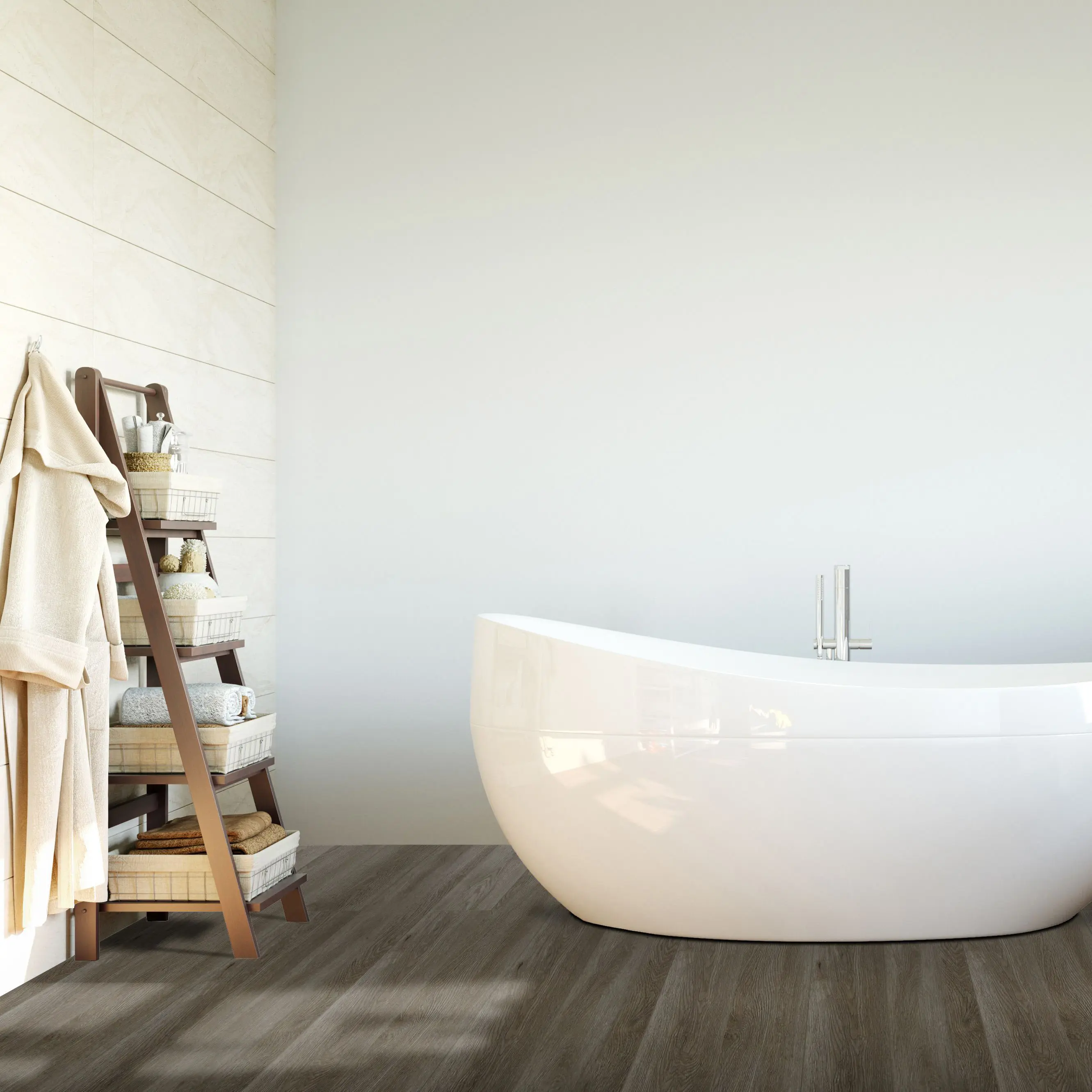 Изображение товара СПК плитка Дуб опал 33 класс влагостойкая морозостойкая замковое соединение 4 мм