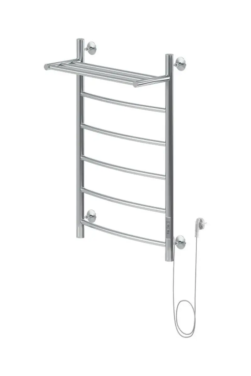 Изображение товара Электрический полотенцесушитель Aquanet Н-образный 94 Вт хром с полкой