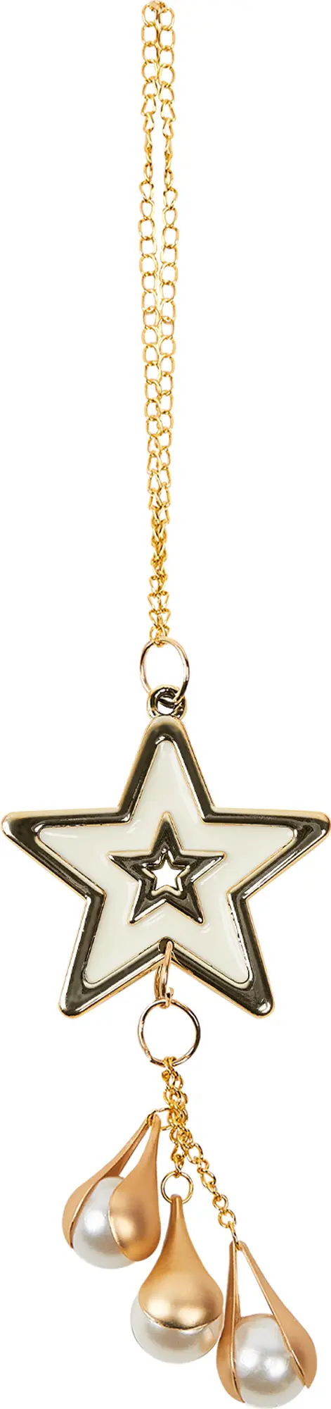 Изображение товара Подвес Звездочка 11.5x4.5 см цвет золотой