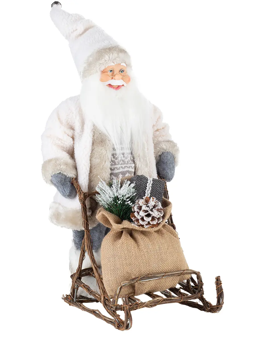 Изображение товара Декоративная фигура Karlsbach Санта на санках h 45 см