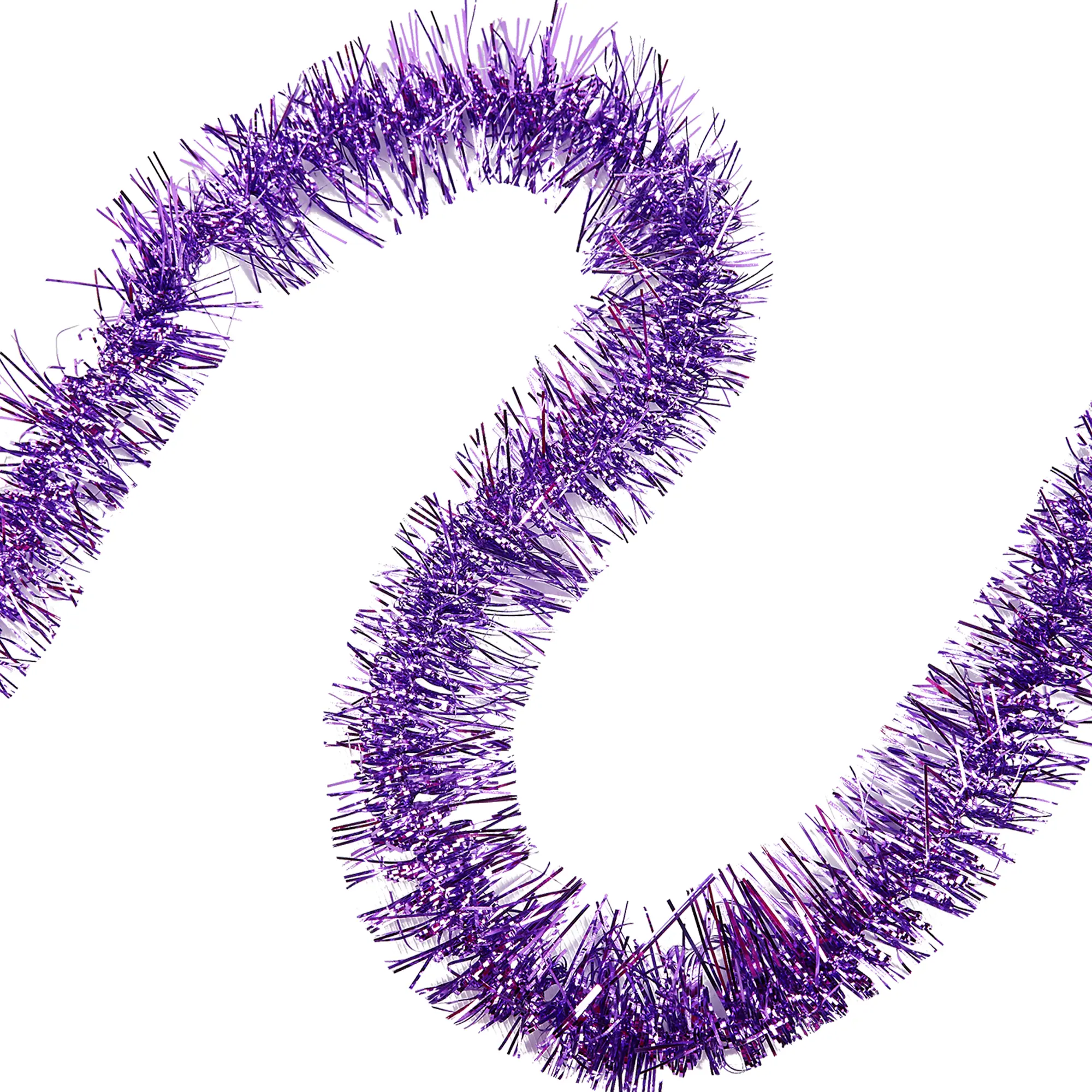 Изображение товара Мишура Вьюга 270 см цвет сиреневый