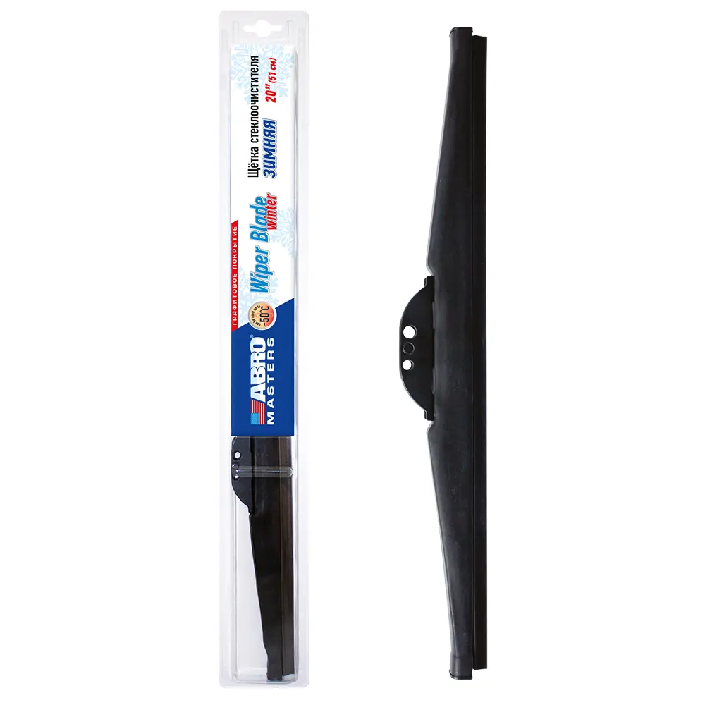 Изображение товара Щетка стеклоочистителя ABRO WB-F-20-W-R зимняя 20″