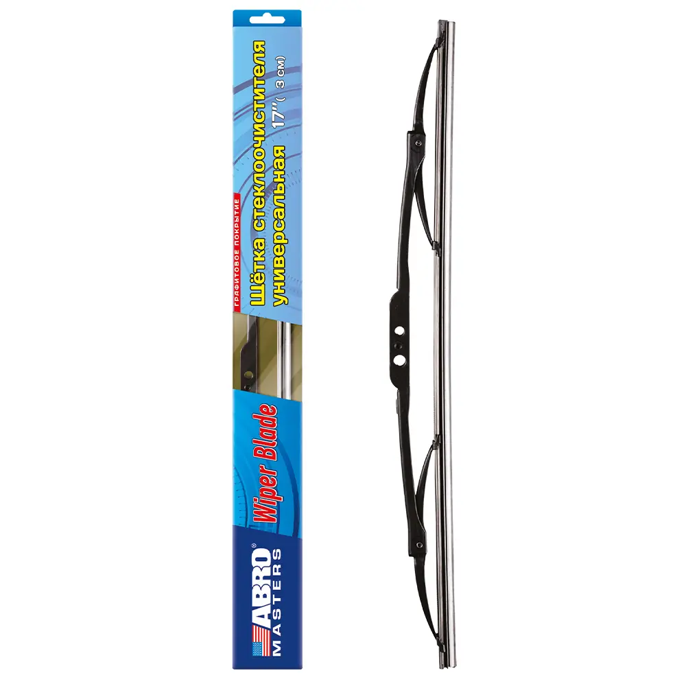 Изображение товара Щетка стеклоочистителя Abro WB-F-17-R универсальная 17″ 2 шт
