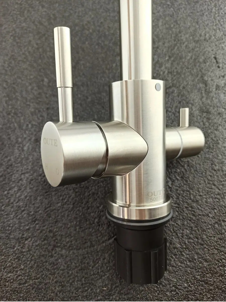 Изображение товара Однорычажный смеситель Oute T60203c излив 28 см цвет серебристый