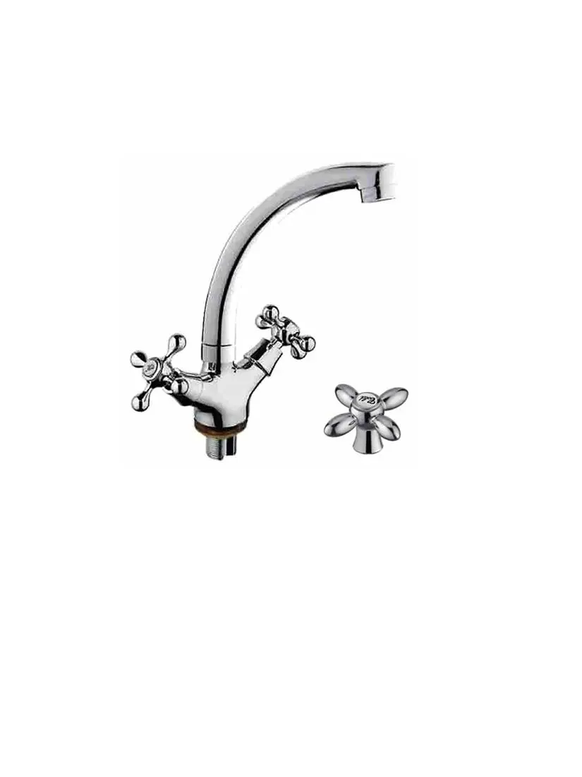 Изображение товара Двухвентильный смеситель D-lin D153808-B цвет хром