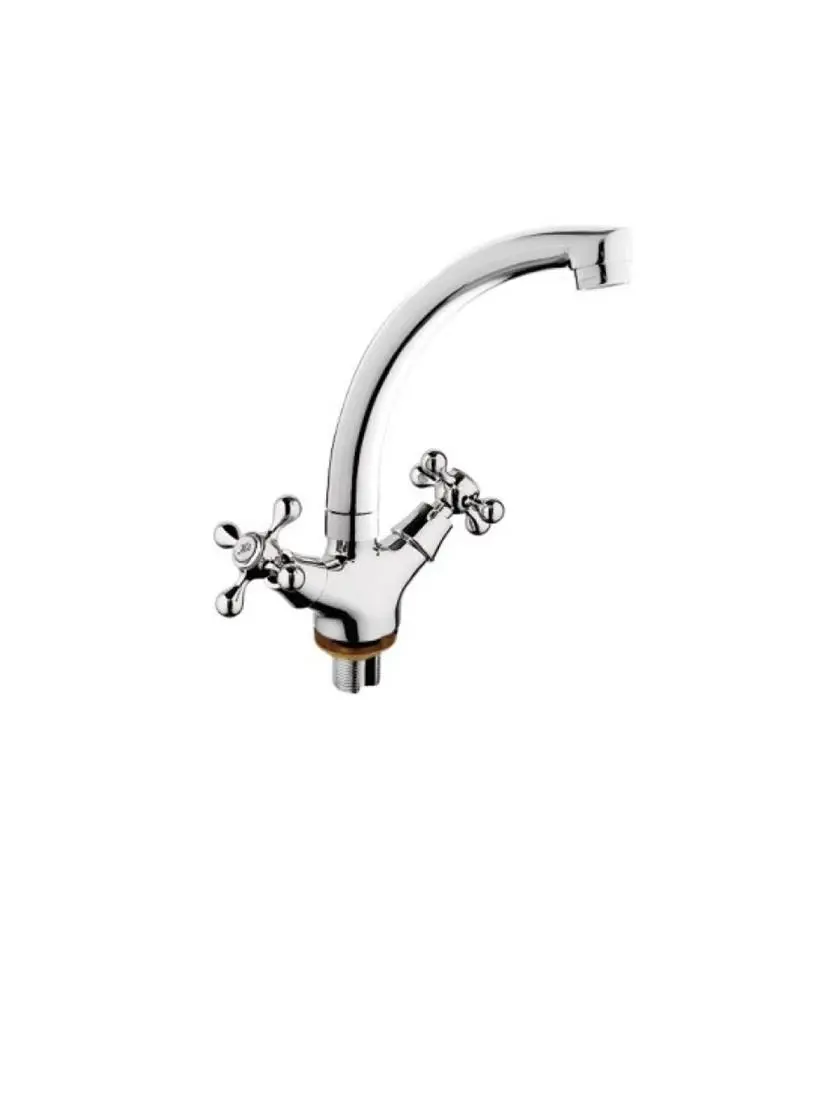 Изображение товара Двухвентильный смеситель D-lin D153810-B цвет хром