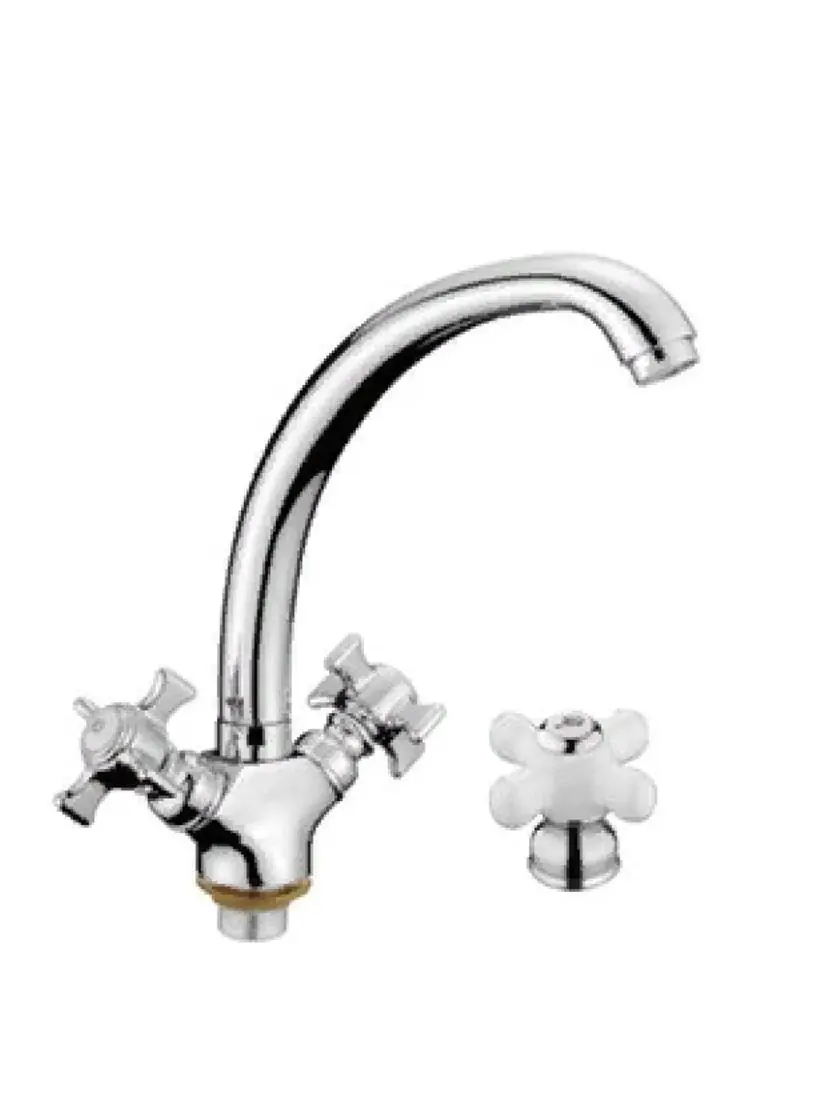 Изображение товара Двухвентильный смеситель D-lin D156806 цвет хром