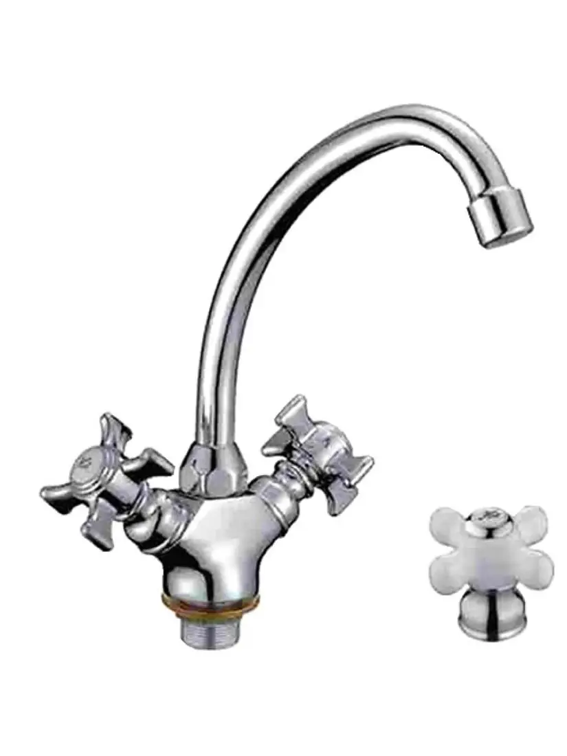 Изображение товара Двухвентильный смеситель D-lin D156806-G цвет хром