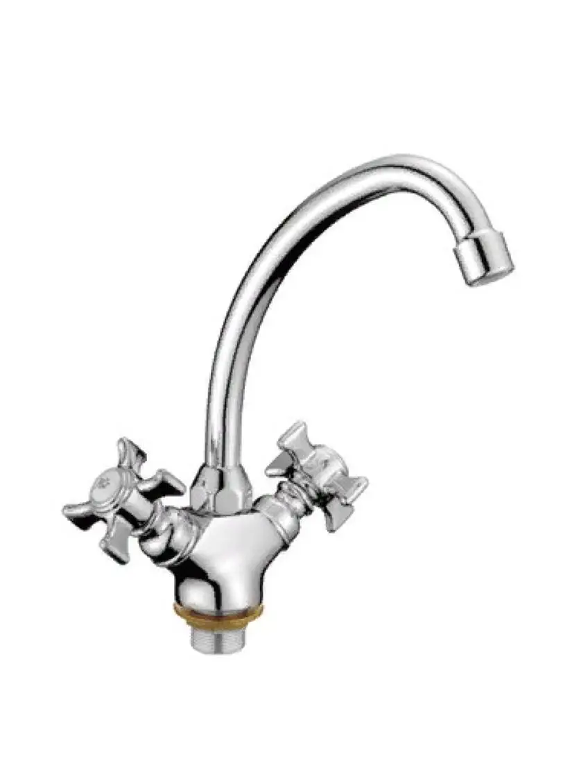 Изображение товара Двухвентильный смеситель D-lin D156807-G цвет хром