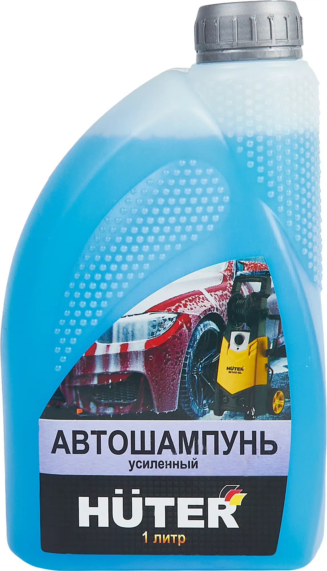 Изображение товара Автошампунь Huter концентрат 1 л для мойки автомобиля и мотоцикла