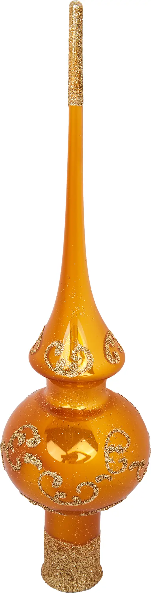 Изображение товара Верхушка на елку Замысловатая h27 см золотой