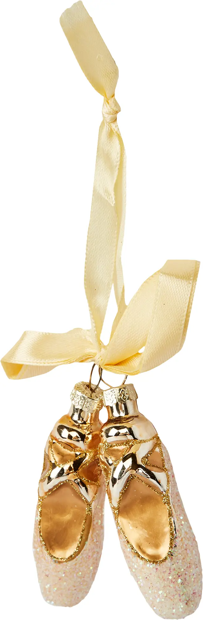 Изображение товара Подвес Пуанты 8.5x4 см цвет золотой