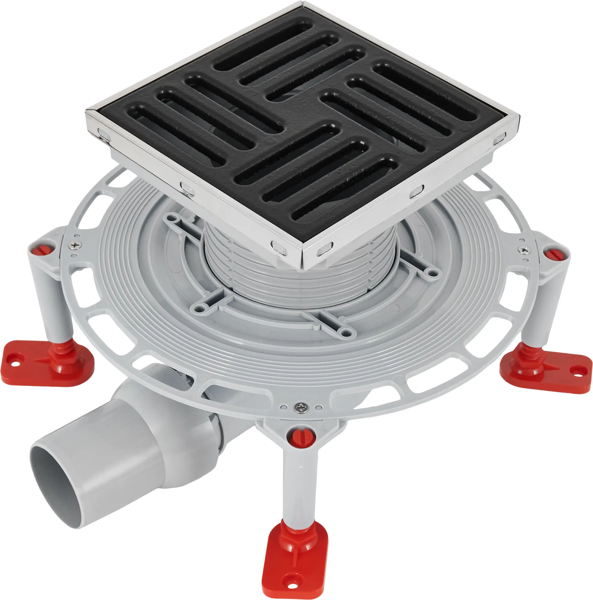 Изображение товара Душевой трап из чугуна Ани Пласт 150x150 мм комбинированный затвор