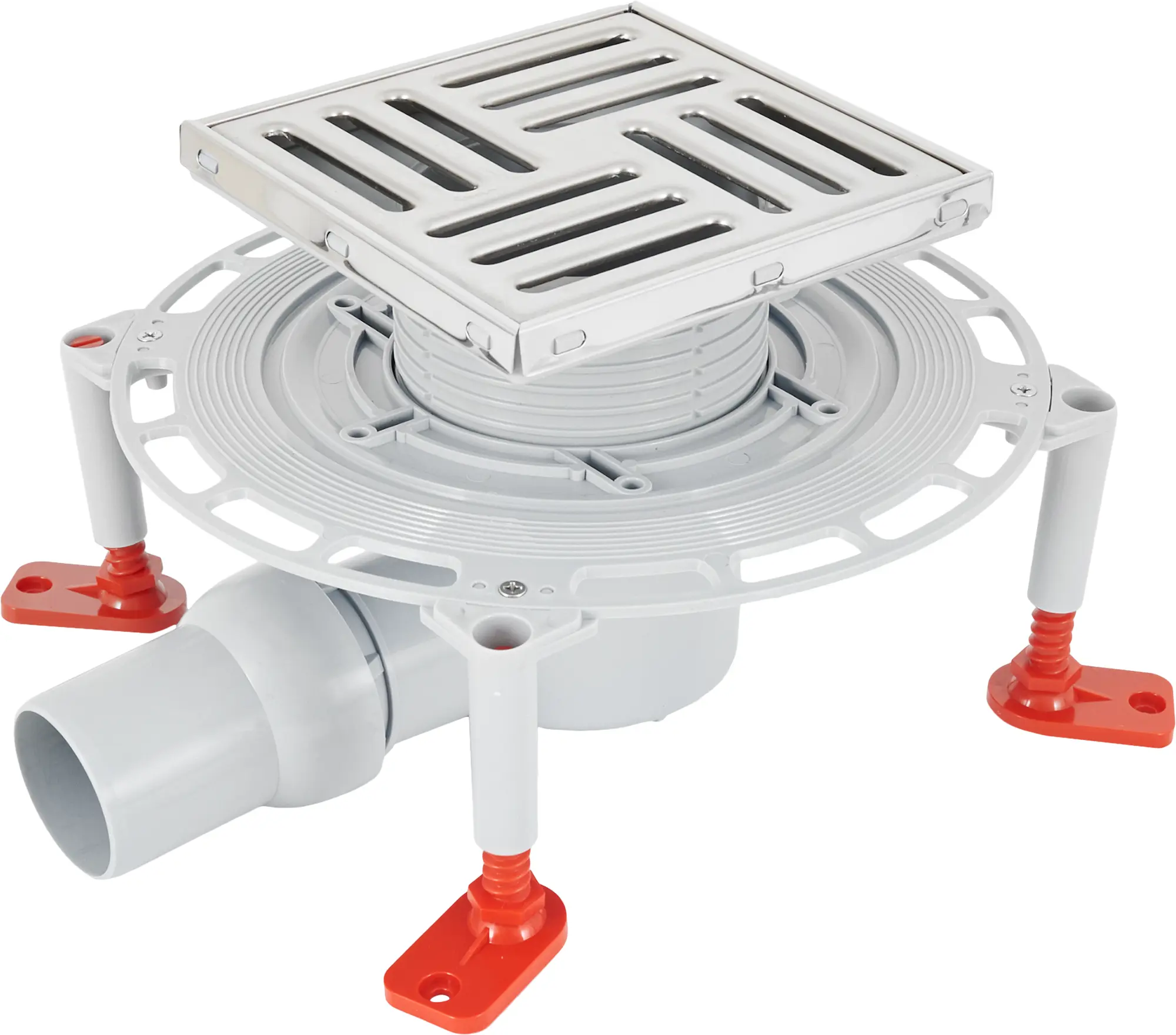 Изображение товара Душевой трап Ани Пласт комбинированный 150x150 мм из ABS-пластика Россия