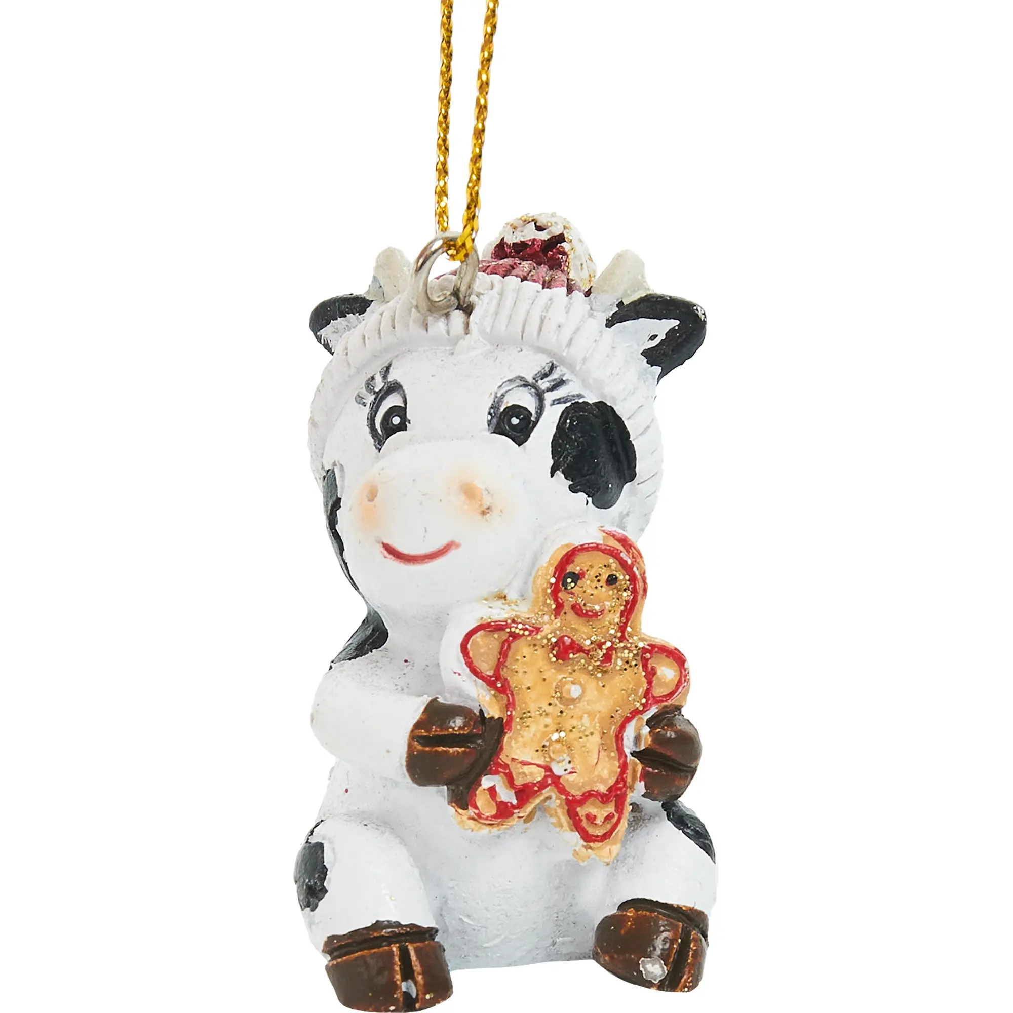 Изображение товара Елочная игрушка Erich Krause Decor Новогодняя коровка 4.5 см