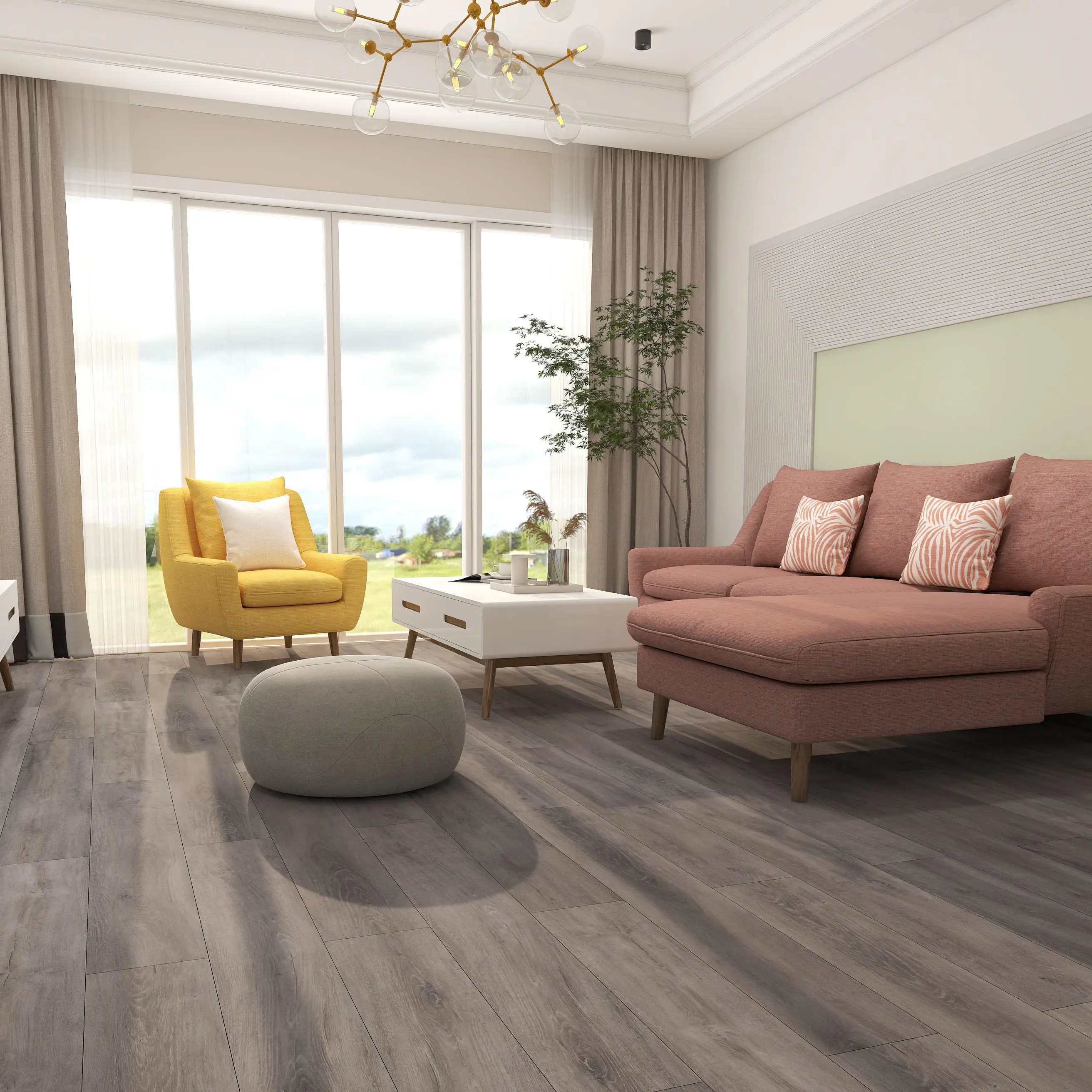 Изображение товара SPC плитка Betta Villa V104 Дуб Дрена 43 класс толщина 4.50 мм 2.25 м², цена за упаковку