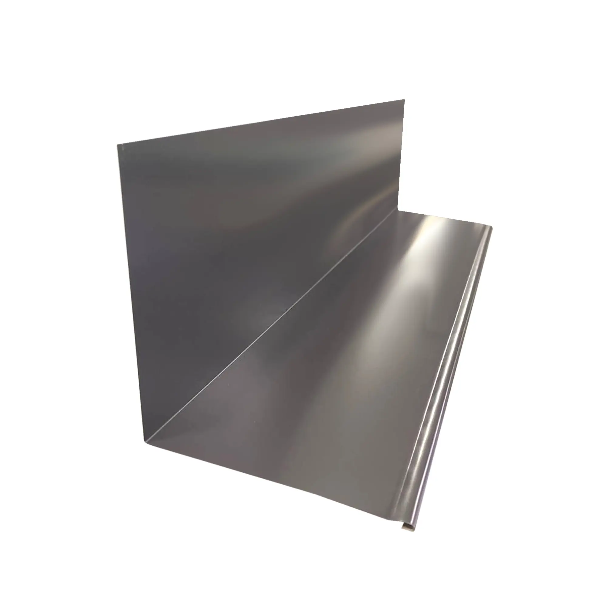 Изображение товара Планка примыкания 145x150x2000 мм 0.4 мм RAL 7024 серый