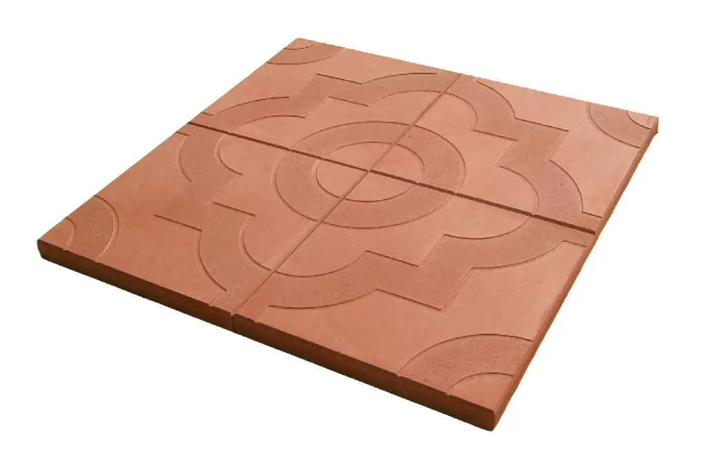 Изображение товара Плитка тротуарная Фантазия 300x300x30 мм красный