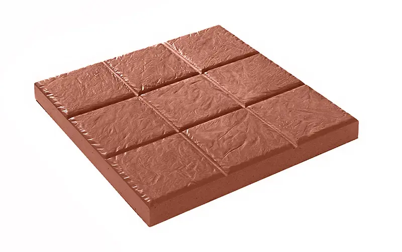 Изображение товара Плитка тротуарная Ибица 300x300x30 мм красный