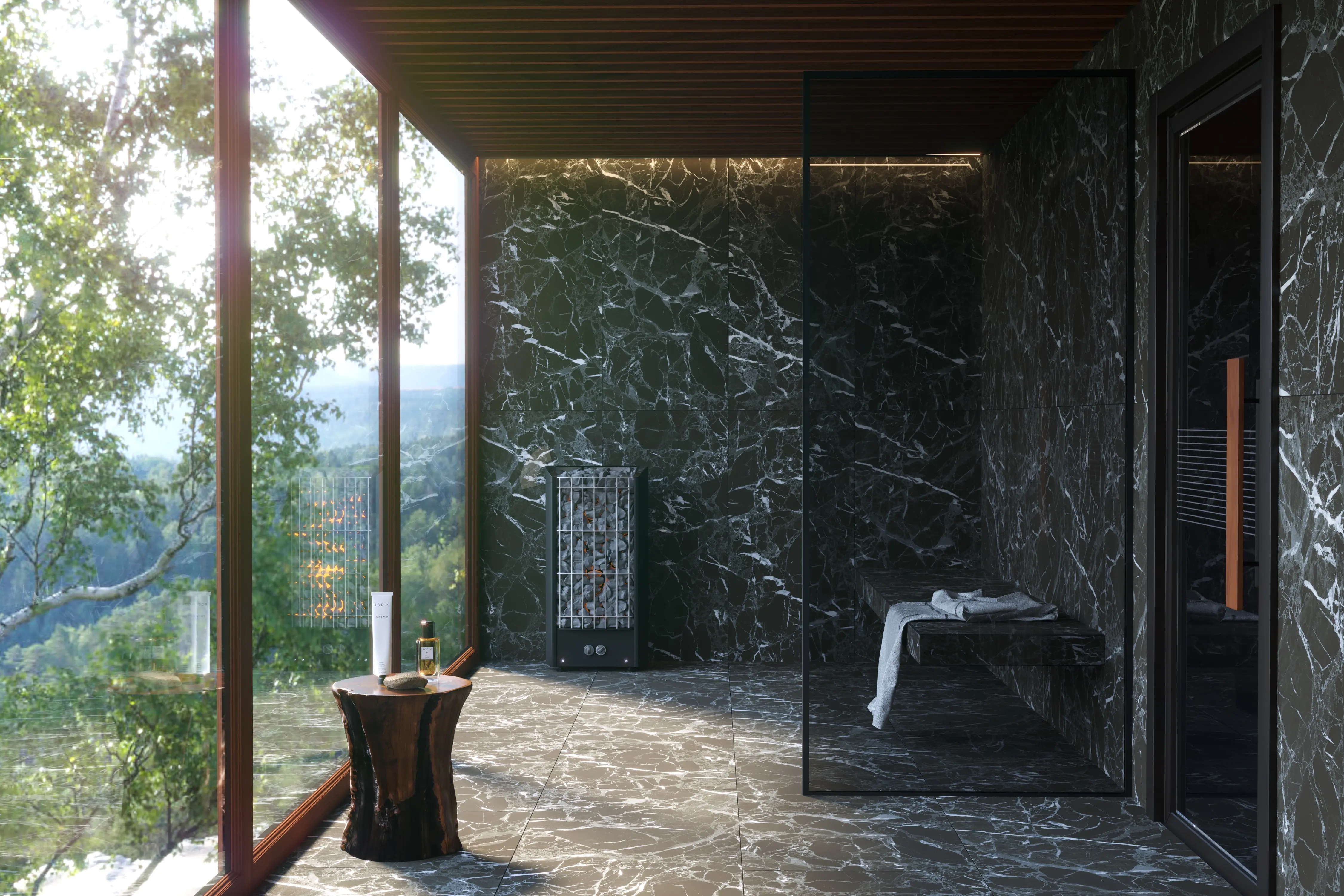 Изображение товара Керамогранит Gresse Simbel Pitch GRS05-02 600x600мм чёрно-серый мрамор 1.44 м2, цена за упаковку