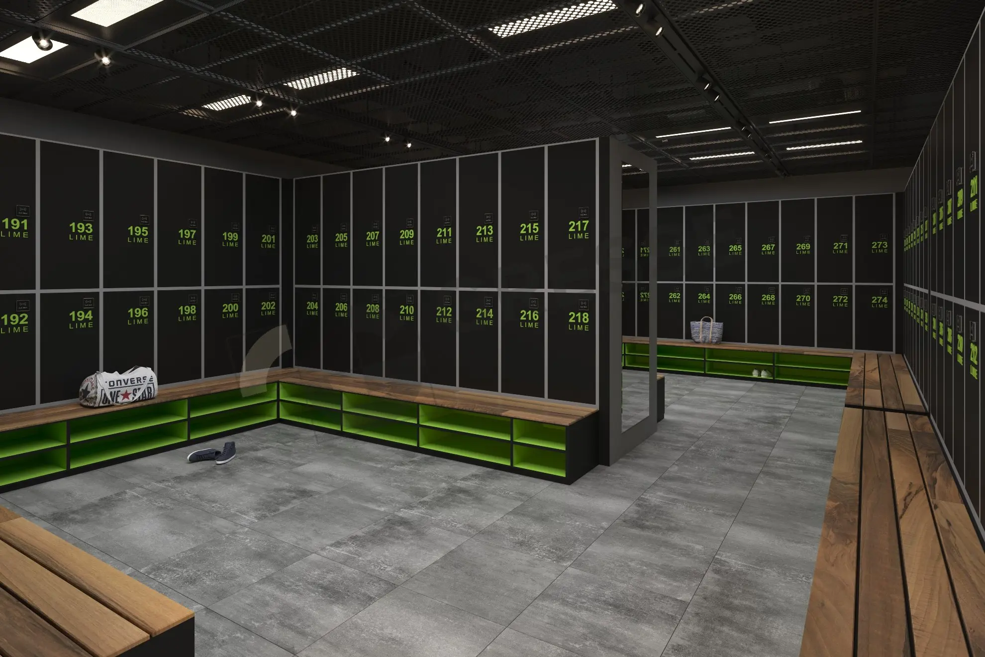 Изображение товара Керамогранит Gresse Madain Carbon GRS07-03 600x600мм тёмно-серый цемент 1.44 м2, цена за упаковку