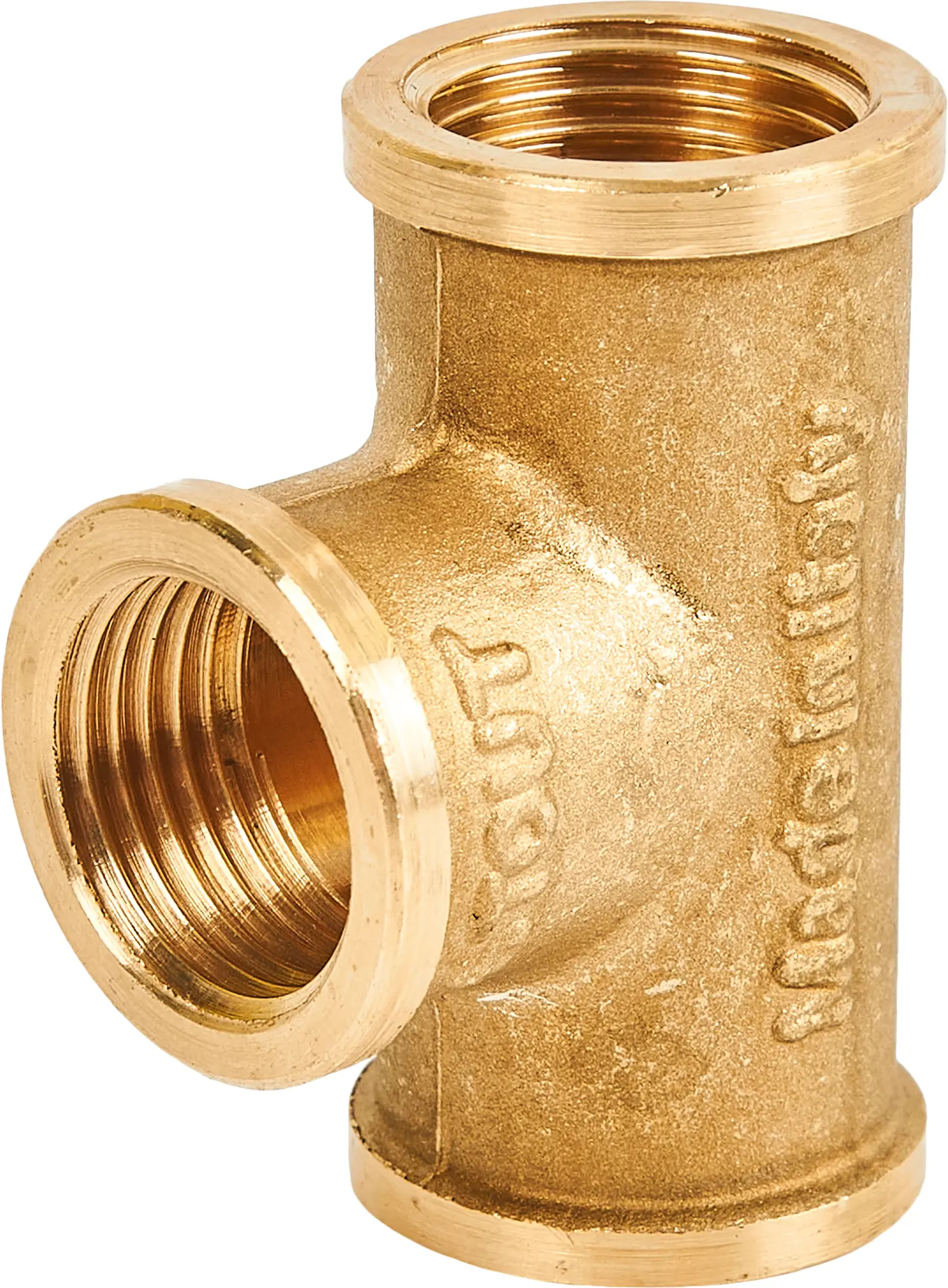 Изображение товара Тройник Stout 1/2"x1/2"x1/2" ВР латунь SFT-0019-000012