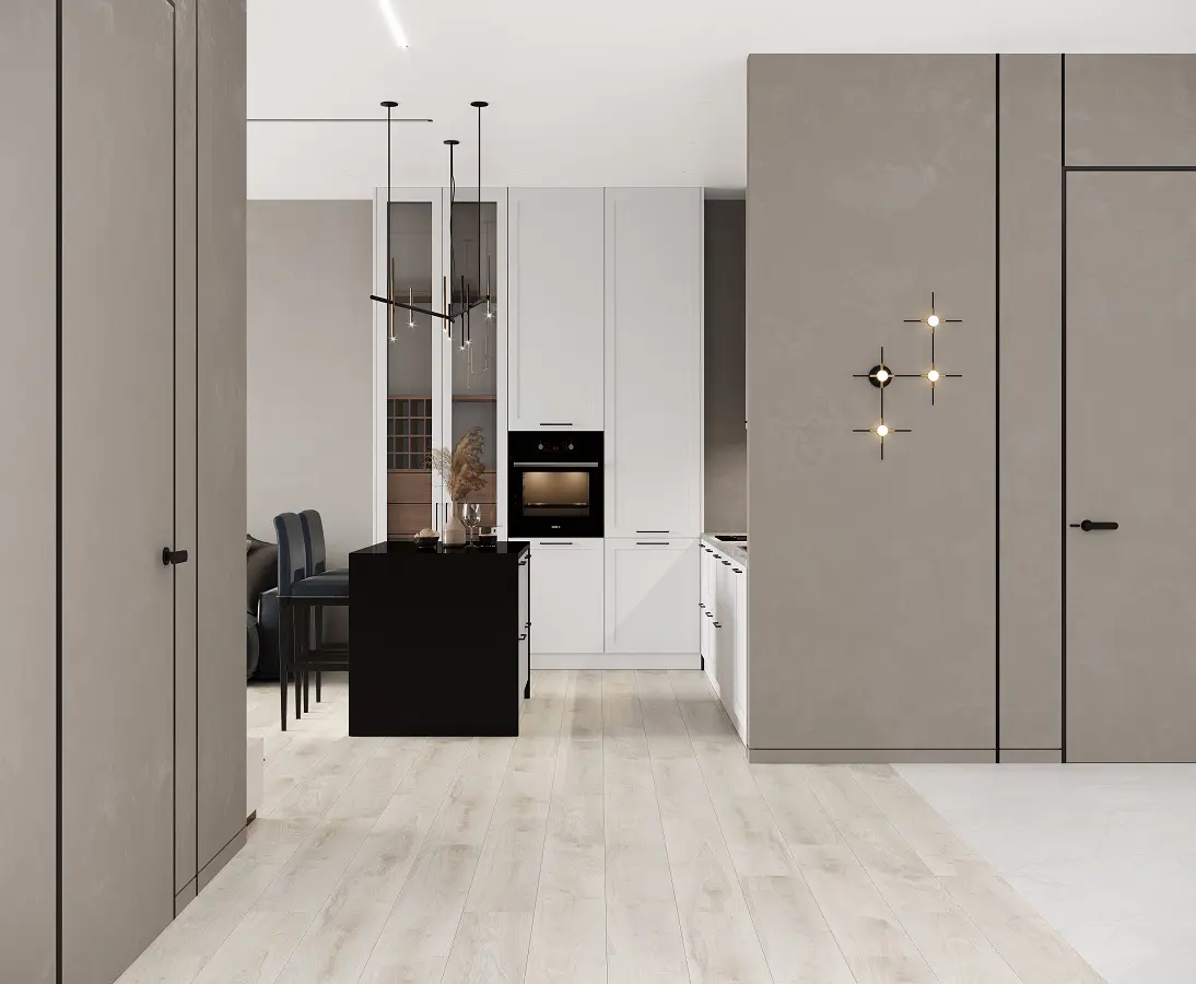 Изображение товара Керамогранит Laparet Latina Grey 20x120 см серый матовый для пола и стен