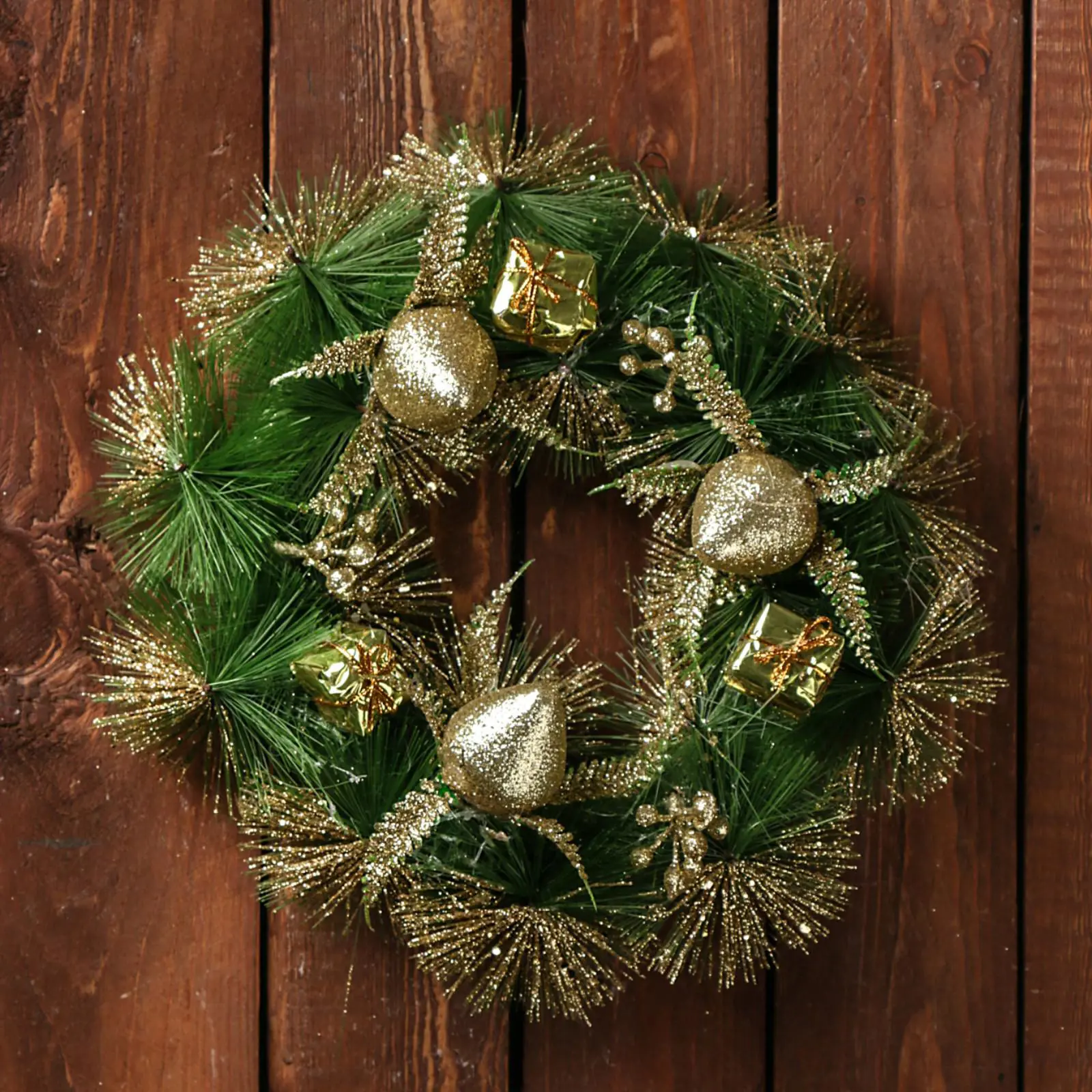 Изображение товара Рождественский венок Зимнее волшебство 3557043 ø 20 см с декором