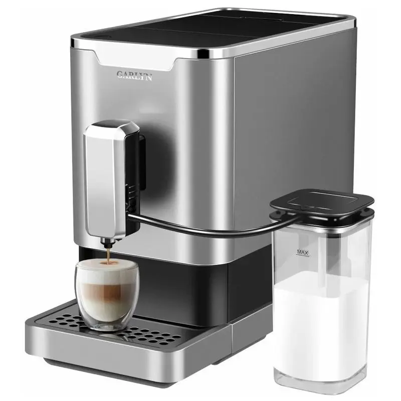 Изображение товара Электрическая кофемашина Garlyn 18x31.5x39.5 цвет металлик