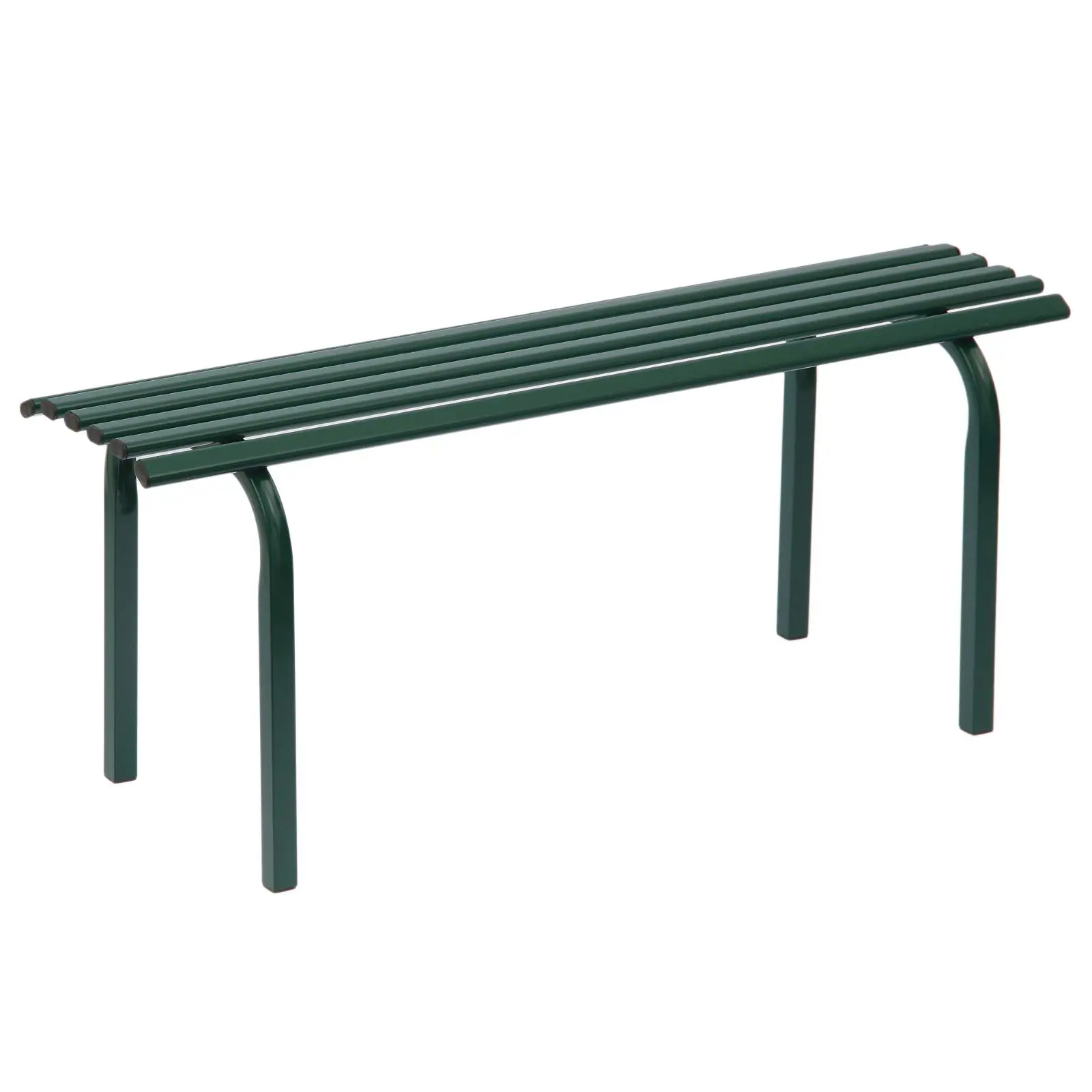 Изображение товара Скамья садовая Simaland 101x42x34.5 см металл цвет зеленый