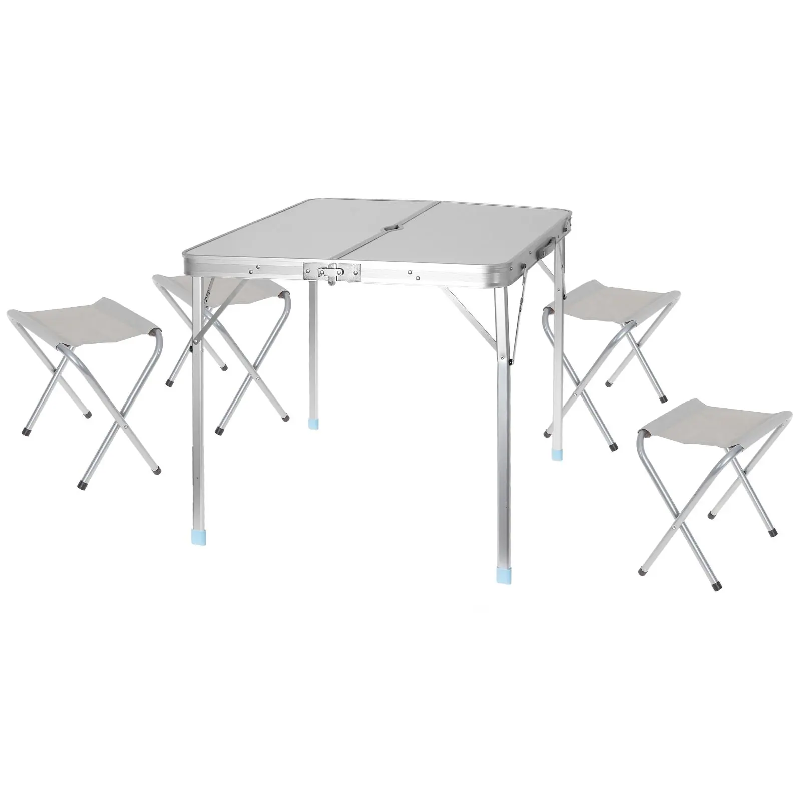 Изображение товара Садовая мебель для отдыха Maclay 496525 металл белый:стол, 4 стула