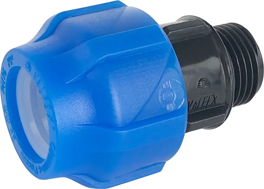 Изображение товара Муфта комбинированная Valfex 1 1/4"x50 мм НР полипропилен