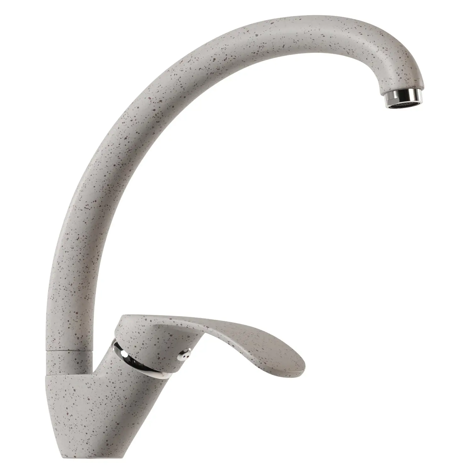 Изображение товара Однорычажный смеситель для кухни Mixline 526191 высота 24 см бежевый