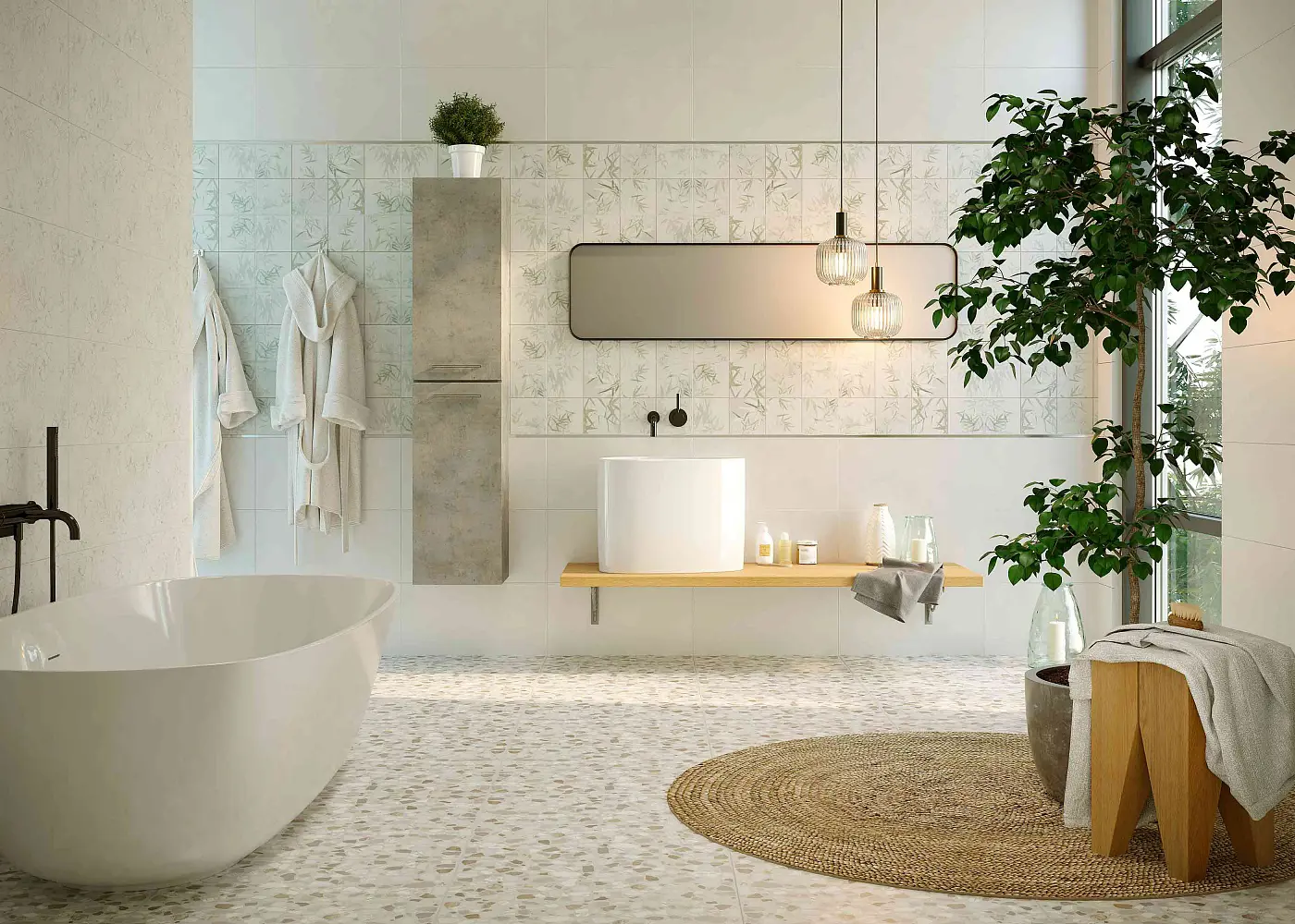 Изображение товара Керамический гранит Creto Tropicano ecle 60x60см, цена за упаковку