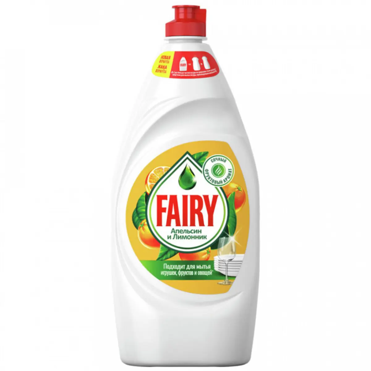 Изображение товара Cредство для мытья посуды Fairy Апельсин/Лимонник 900 мл