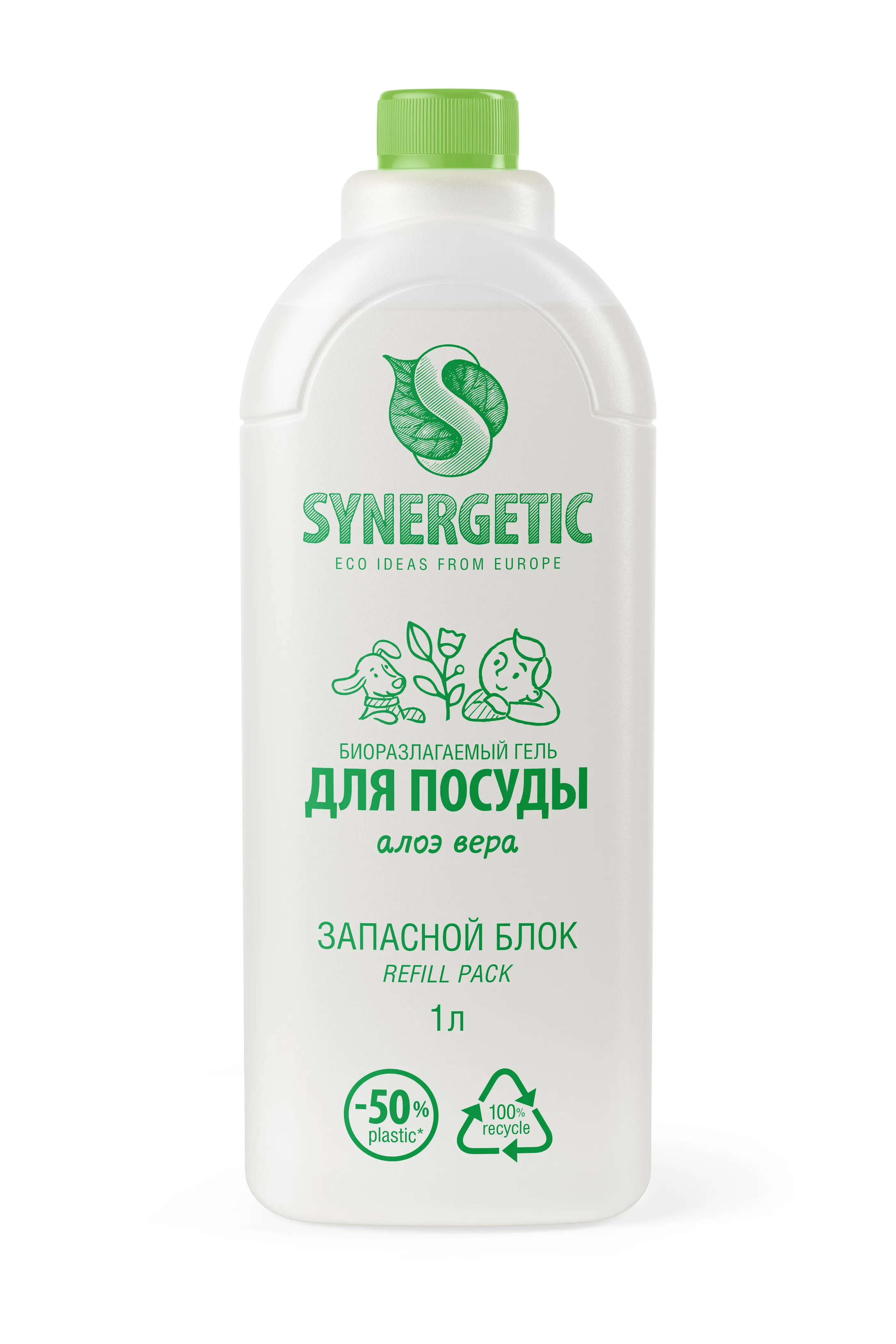 Изображение товара Средство для мытья посуды SYNERGETIC 4607971451891 1 л