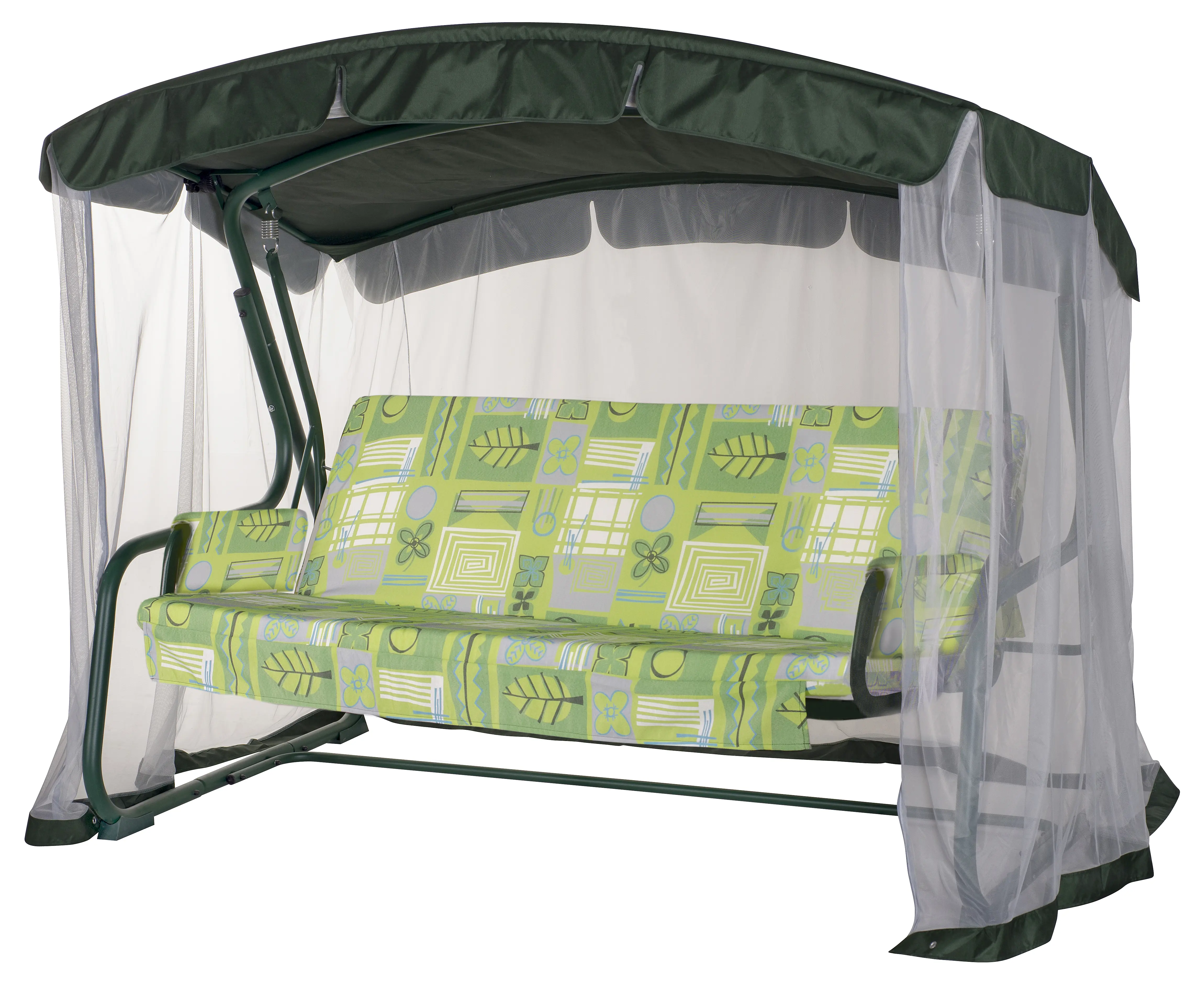 Изображение товара Качели садовые Удачная мебель A45G.532 Тропикана 3 до 300 кг зеленый