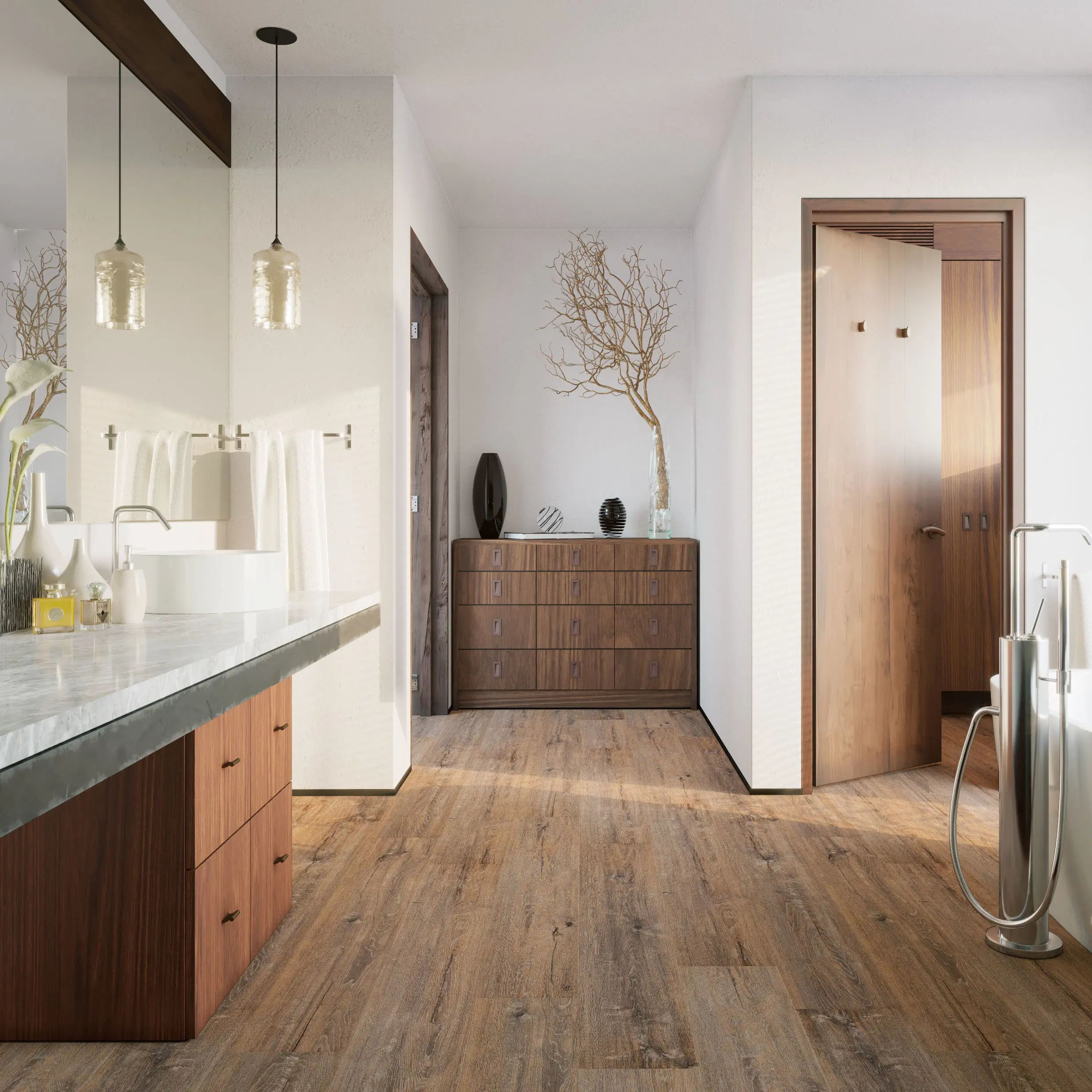 Изображение товара Ламинат Дуб Онтарио водостойкий 8 мм 33 класс с фаской 1.596 м2