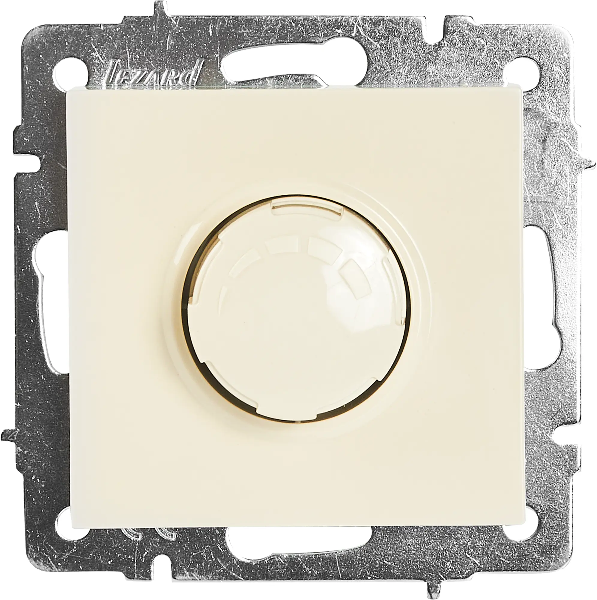 Изображение товара Встраиваемый диммер Lezard Vesna 1000 Вт кремовый для регулируемых световых систем