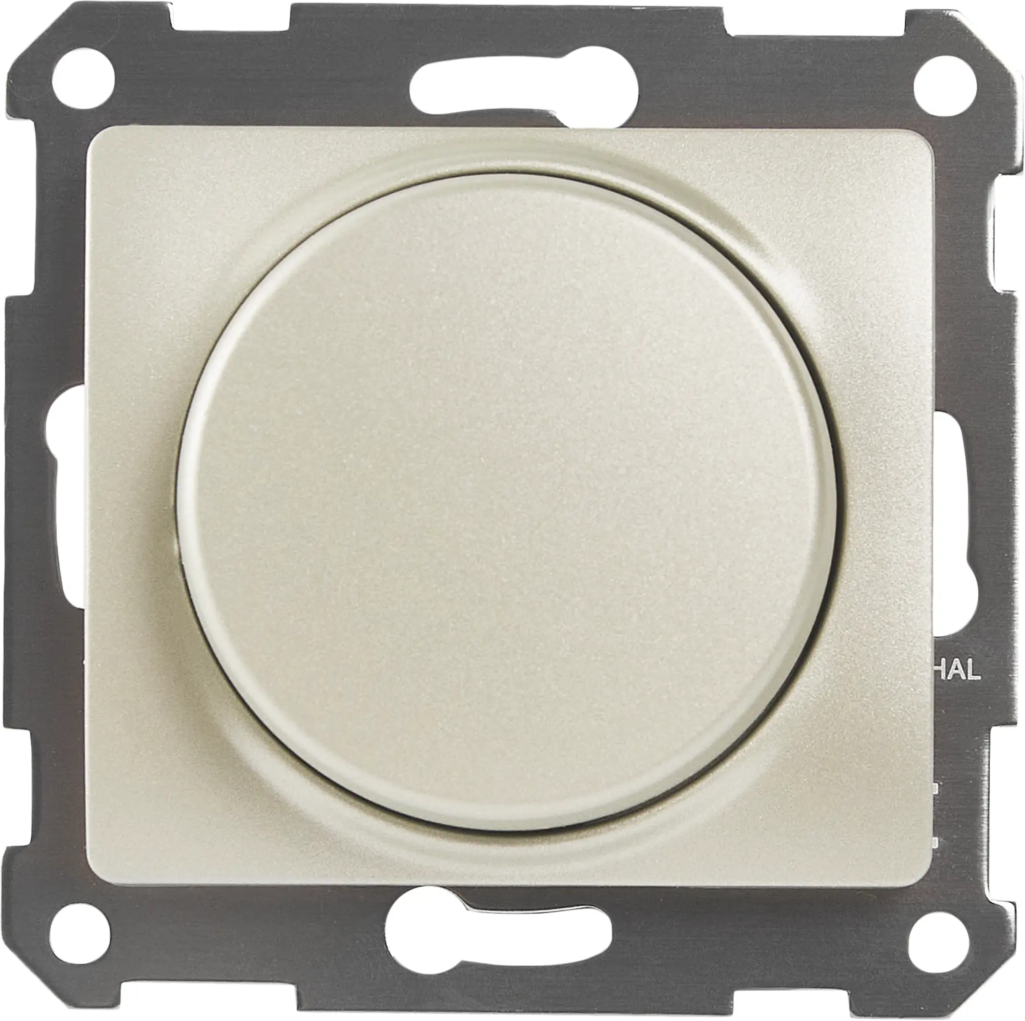 Изображение товара Диммер встраиваемый Systeme Electric Glossa 400 Вт цвет платина