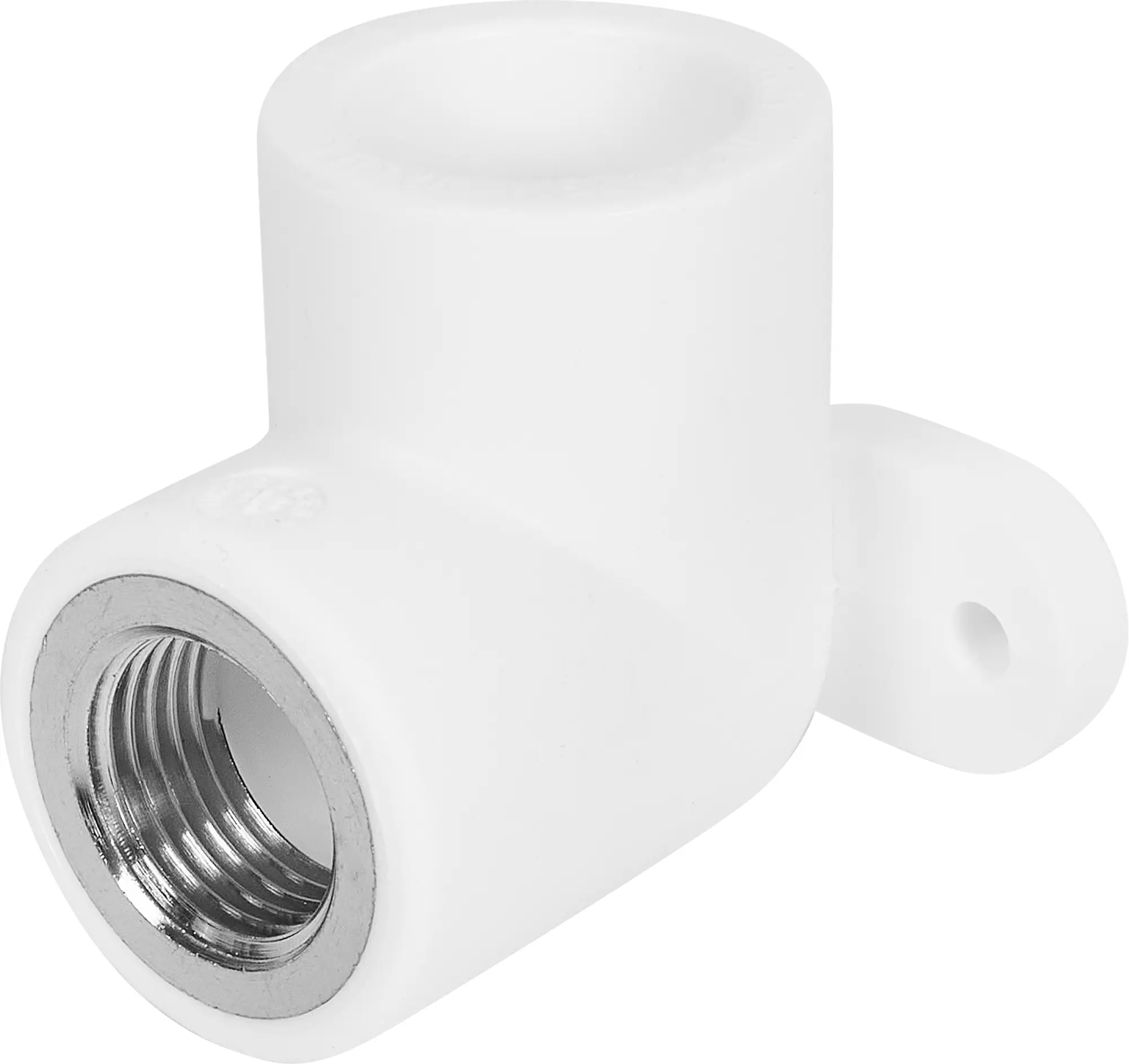 Изображение товара Водорозетка Valtec 1/2x25 мм для полипропиленовых труб, белая, 7 лет гарантии