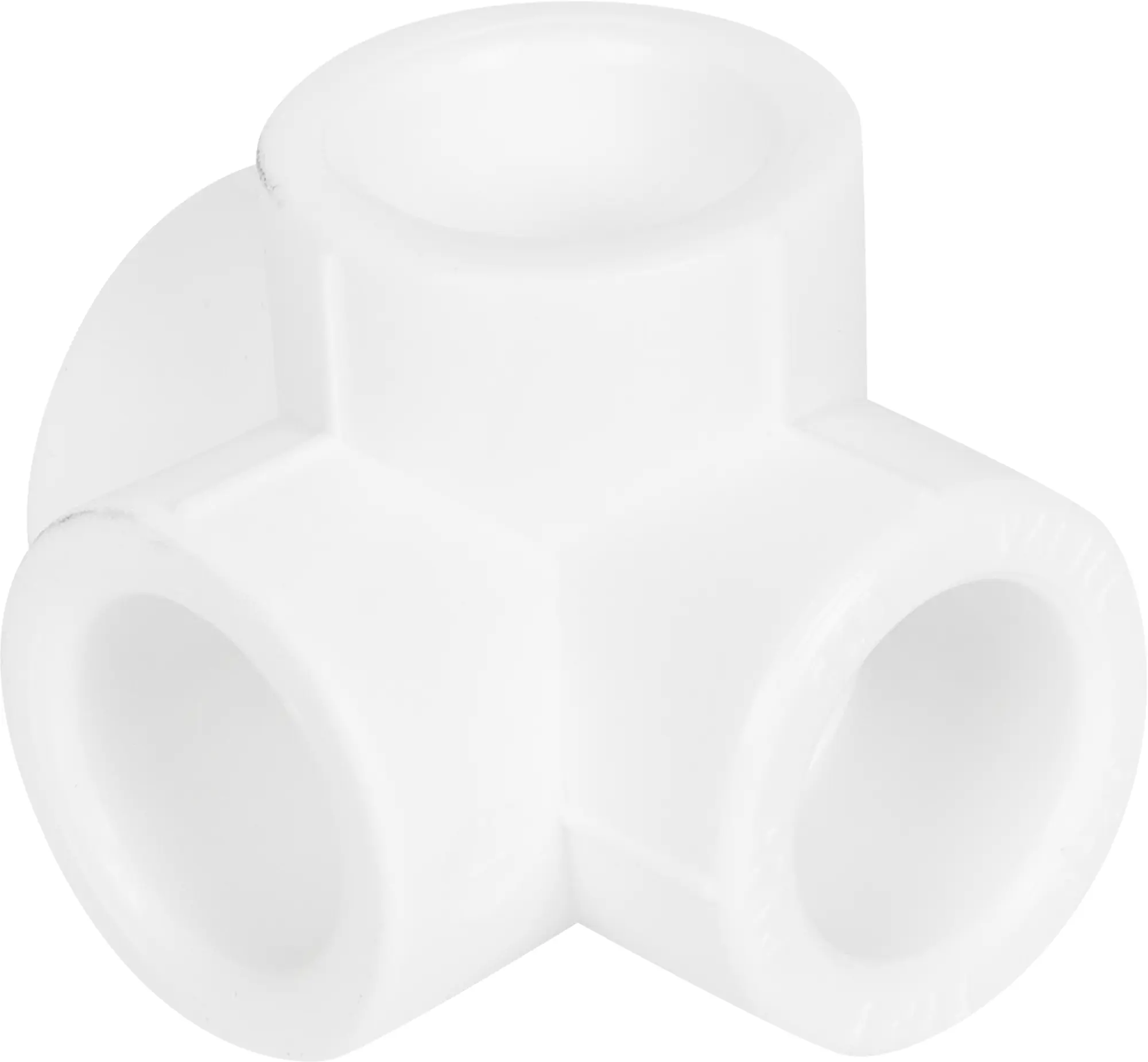 Изображение товара Крестовина двухплоскостная Valtec ø20 мм полипропилен