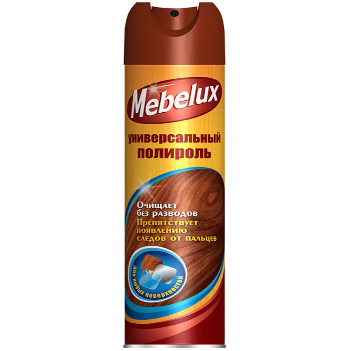 Изображение товара Полироль для мебели Mebelux Арнест для любых поверхностей 300 мл