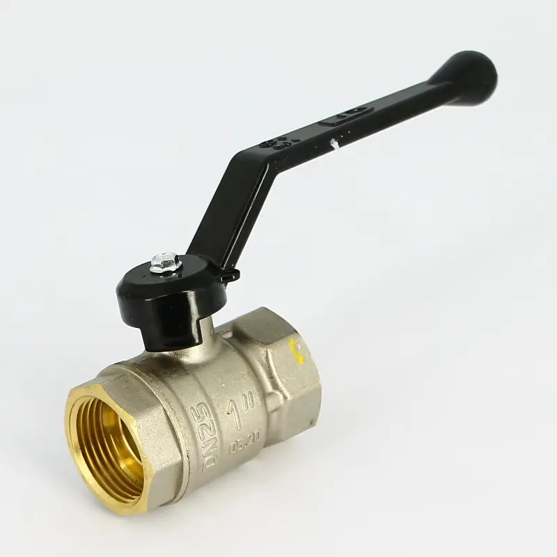 Изображение товара Кран шаровой прямой LD Pride DN25 PN40 1" ВР латунь ручка рычаг