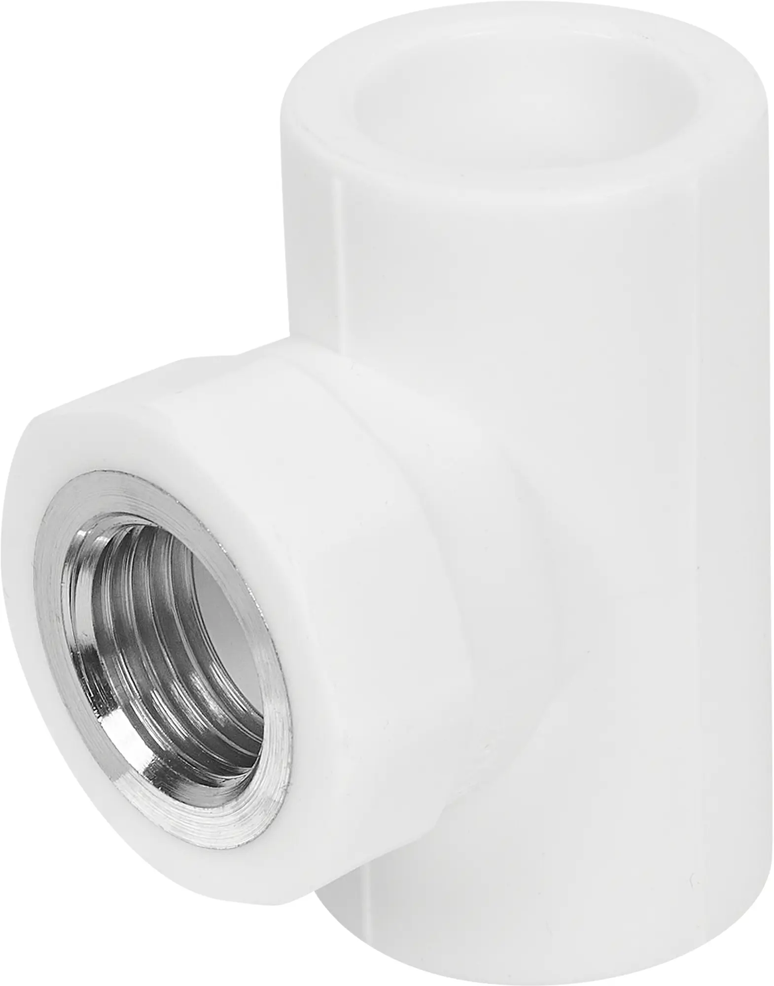 Изображение товара Тройник комбинированный Valtec 25x1/2"x25 мм ВР ВП полипропилен