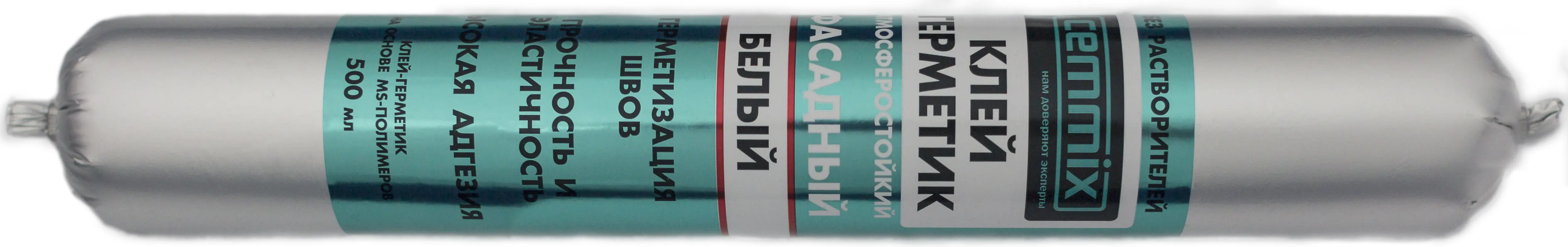 Изображение товара Фасадный клей-герметик Cemmix 500 мл белый для внутренних и внешних работ