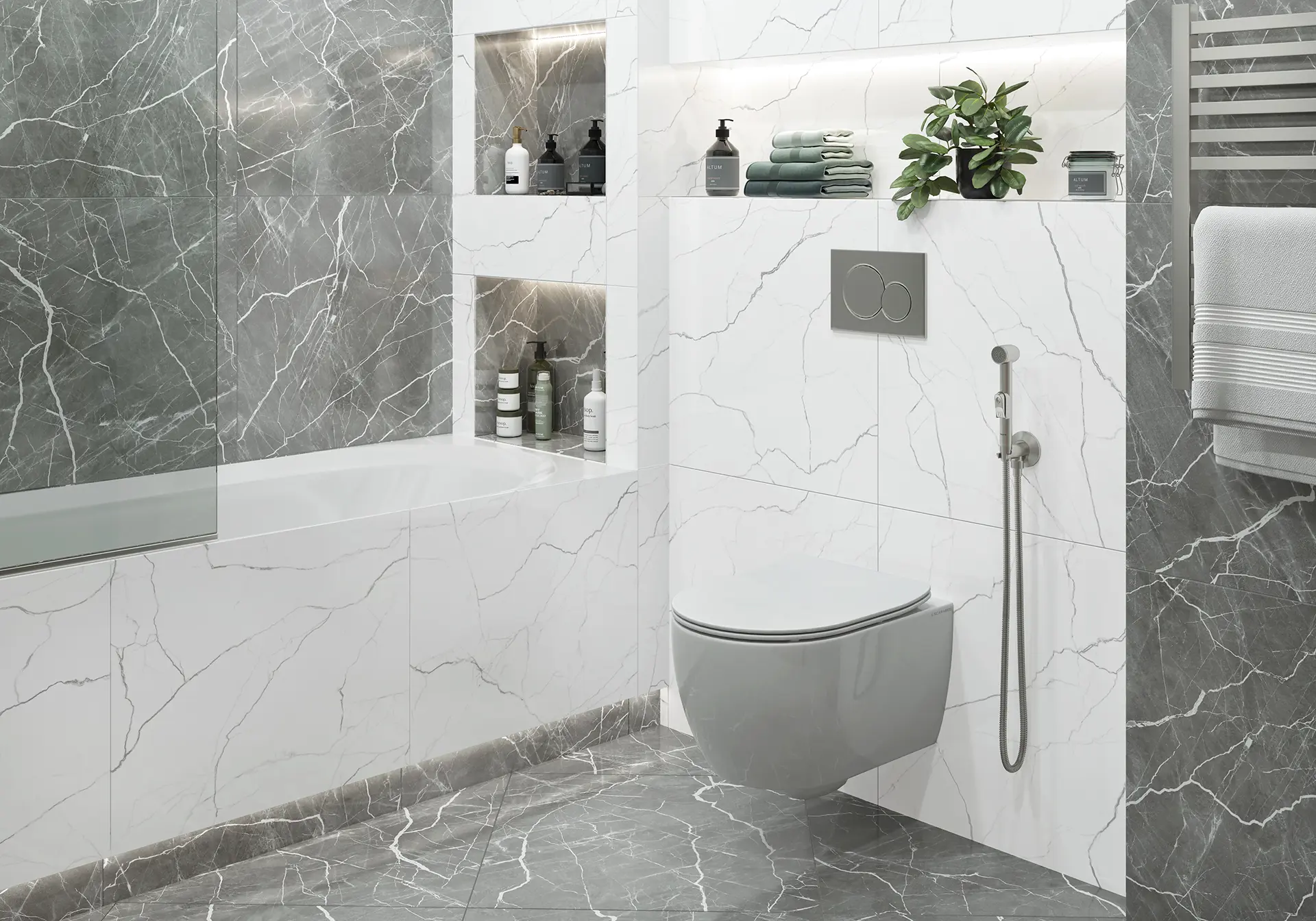 Изображение товара Напольная плитка Alma Ceramica Emotion GFU57EMT70L 57x57см черный